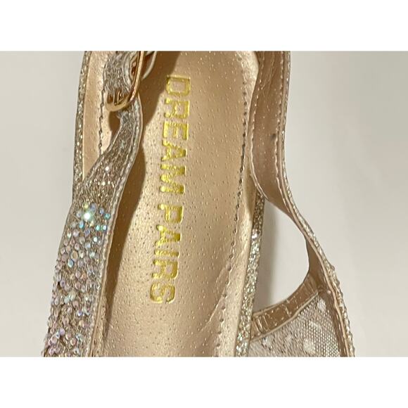 DREAM PAIRS High Heels Platform Dress Pumps Shoes 9.5 - Picture 5 of 8